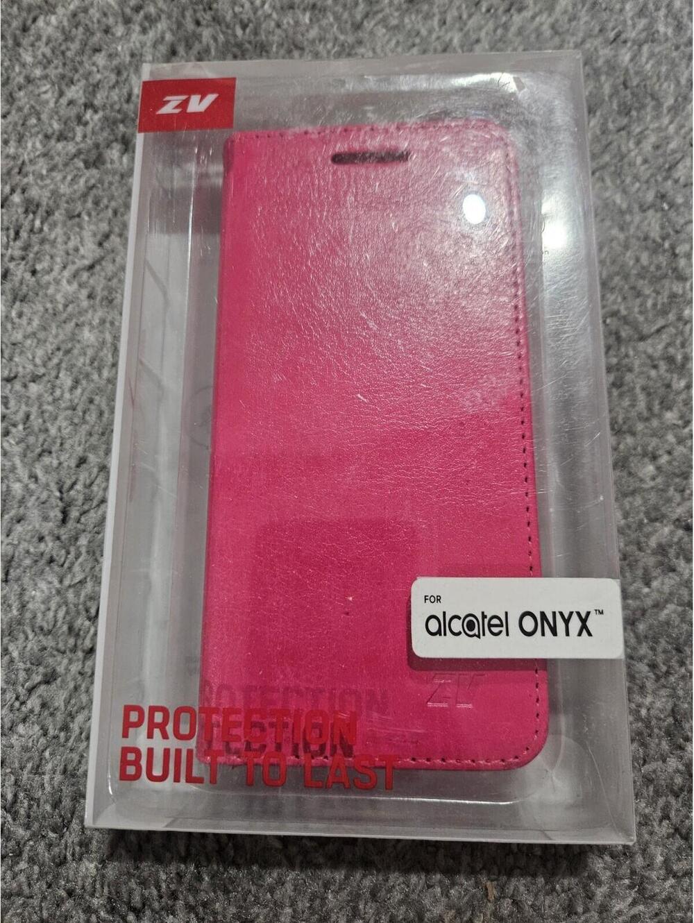 Phone Case For Alcatel Onyx Zizo Brand Pink Wallet Case